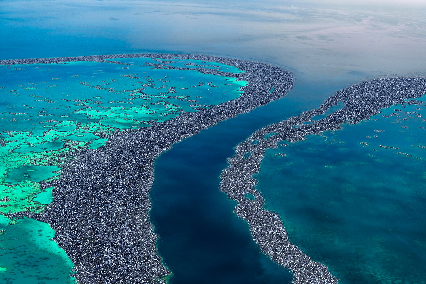 The Great Barrier Reef after