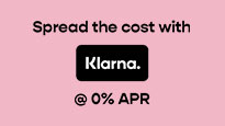 Spread the cost with Klarna