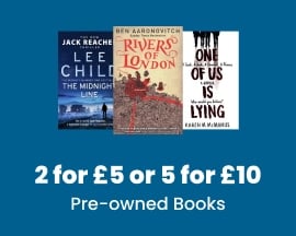 2 for £5 or 5 for £10 on Prep-Owned Books