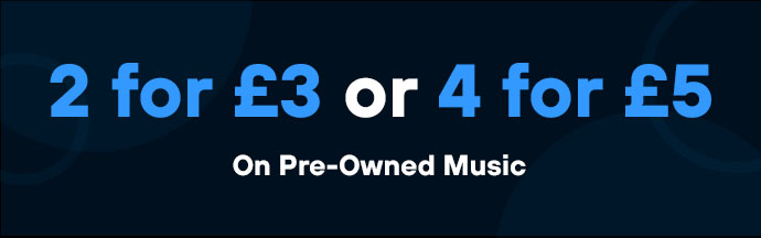 2 for £3 or 4 for £5 Pre-Owned Music