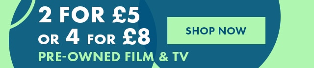 2 for £5 or 4 for £8 on Selected Film & TV