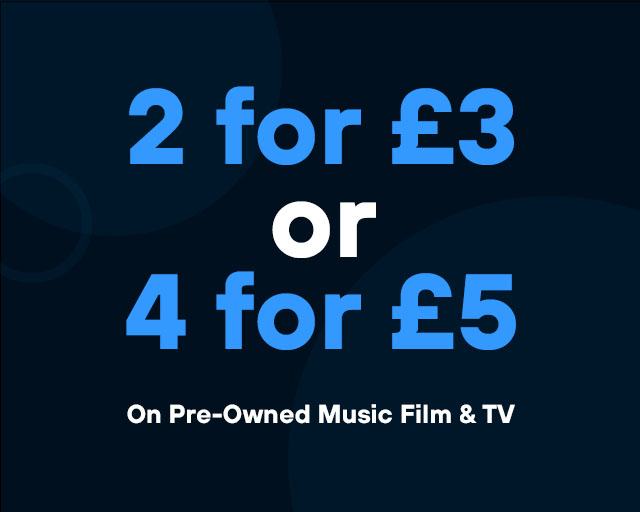 2 for £3 or 4 for £5 Pre-owned