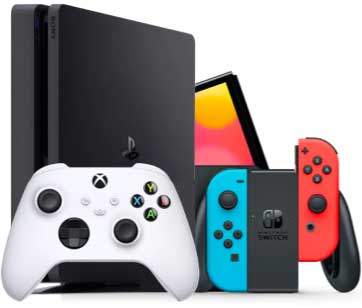 Rent a console with FREE lifetime warranty