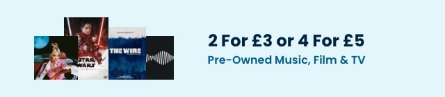 2 for £3 or 4 for £5 on Pre-Owned Media