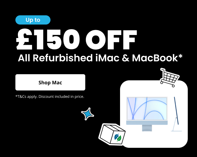 Up To £150 Off All Mac