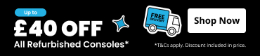 Up To £40 Off All Consoles