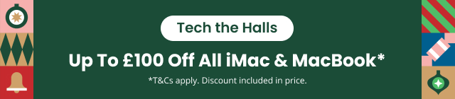 Christmas Sale - Up To £100 Off All Mac