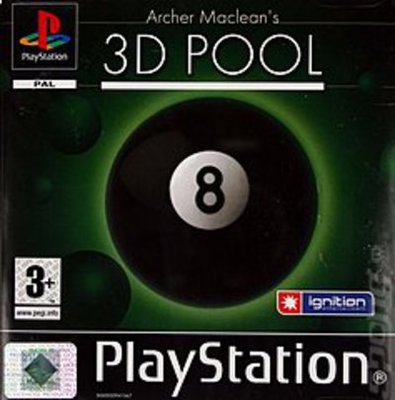 3D Pool PlayStation Game - Used