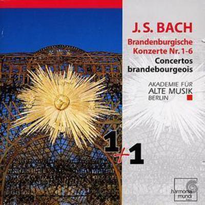 Johann Sebastian Bach - Brandenburgische Konzerte (Akademie Fur Alte Musik, Berlin) CD Album - Used
