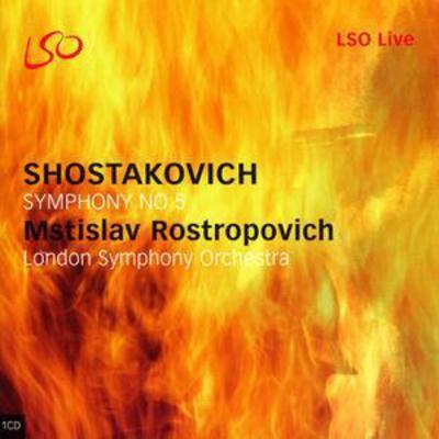 Dmitri Shostakovich - Symphony No. 5 (Rostropovich, Lso) CD Album - Used