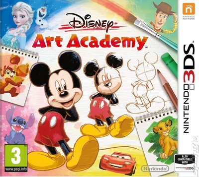 Disney Art Academy Nintendo 3DS Game - Used