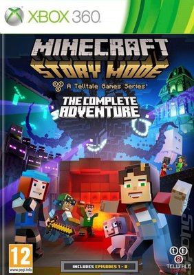 Minecraft Story Mode: The Complete Adventure Xbox 360 Game - Used