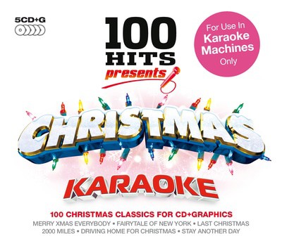 Various Artists - 100 Hits: Christmas Karaoke CD Album - Used