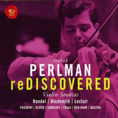 Various Composers - Itzhak Perlman - Rediscovered - Violin Sonatas CD Album - Used