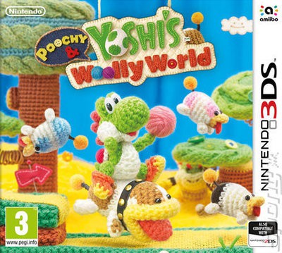 Yoshi's Woolly World Nintendo 3DS Game - Used