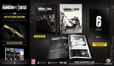 Tom Clancy's Rainbow Six: Siege: Art of Siege Edition PlayStation 4 Game - Used