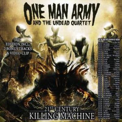 One Man Army And The Undead Quartet - 21st Century Killing Machine CD Album - Used