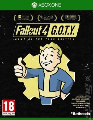 Fallout 4 G.O.T.Y.: Game of the Year Edition Xbox One Game - Used