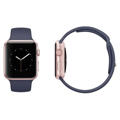 Apple watch rose gold midnight blue outlet