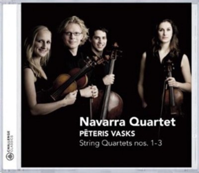 Peteris Vasks - Navarra Quartet: String Quartets Nos. 1-3 CD Album - Used