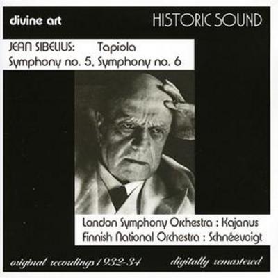 Jean Sibelius - Symphonies 5 and 6, Tapiola (Kajanus, Schneevoigt, Lso, Fno) CD Album - Used