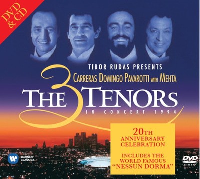 The Three Tenors - The 3 Tenors in Concert 1994 CD Album - Used