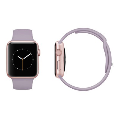 Apple Watch Sport Rose Gold Aluminium 42MM Lavender Sport Band