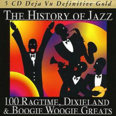 Various Artists - History of Jazz, The: 100 Ragtime, Dixieland & Boogie Woogie CD Album - Used