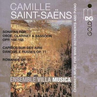 Camille Saint-Saens - Music for Wind Instruments and Piano (Ensemble Villa Musica) CD Album - Used