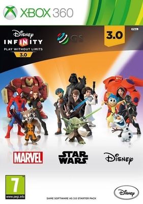 Disney Infinity 3.0 -Software Standalone Xbox 360 Game - Used