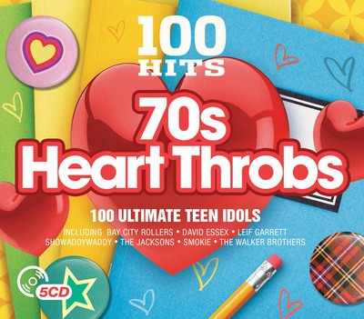 Various Artists - 100 Hits: 70s Heartthrobs CD Album - Used