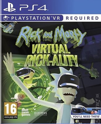 Rick and Morty: Virtual Rick-Ality PlayStation 4 Game - Used