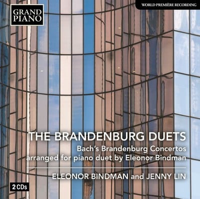 Johann Sebastian Bach - The Brandenberg Duets: Bach's Brandenberg Concertos Arranged for Piano CD Album - Used