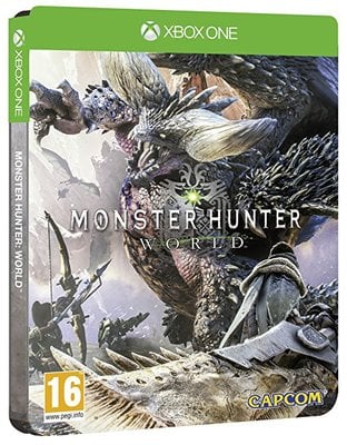 Monster Hunter World Steel Book Edition Xbox One Game - Used