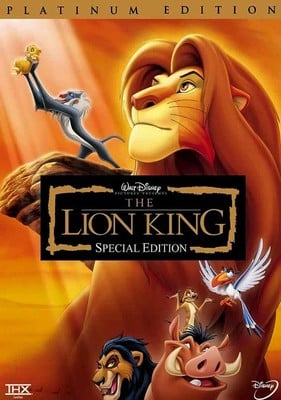 Lion King - DVD - Used
