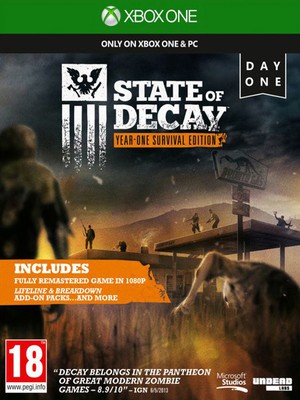 State of Decay - Year One Survival Editions Xbox One Game - Used