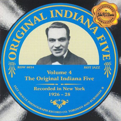 Original Indiana Five - Recorded in New York 1926-28 - Volume 4 CD Album - Used