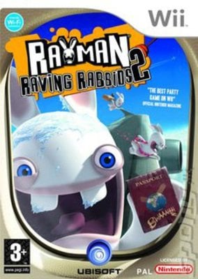 Rayman Raving Rabbids 2 Wii Game - Used