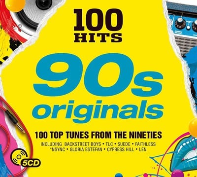 Various Artists - 100 Hits: 90s Originals CD Album - Used
