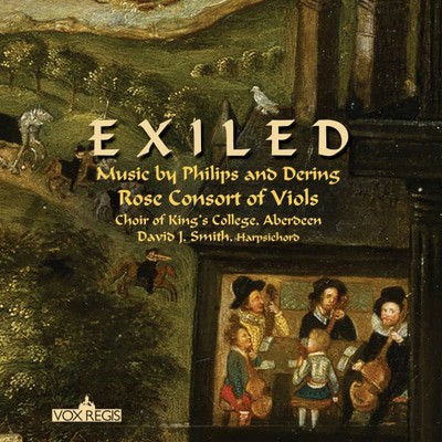 Peter Philips - Rose Consort of Viols: Exiled: Music By Philips and Dering CD Album - Used