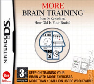 More Brain Training from Dr Kawashima: How Old Is Your Brain? Nintendo DS Game - Used