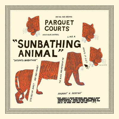 Parquet Courts - Sunbathing Animal CD Album - Used