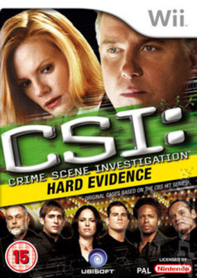 CSI: Crime Scene Investigation Hard Evidence Wii Game - Used CSI: Crime Scene Investigation Hard Evidence Wii Game - Used