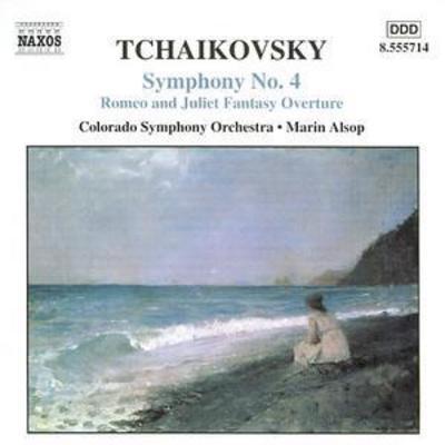 Marin Alsop - Symphony No. 4, Romeo and Juliet Fantasy Overture (Alsop) CD Album - Used