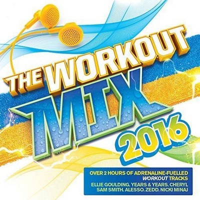 Various Artists - The Workout Mix 2016 CD Album - Used