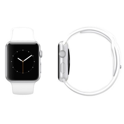 white nike sport band apple watch