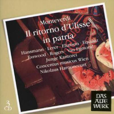 Claudio Monteverdi - Il Ritorno D'ulisse in Patria (Harnoncourt) CD Album - Used