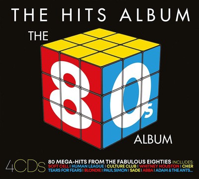 Various Artists - The Hits Album: The 80s Pop Album CD Album - Used