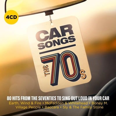 Various Artists - Car Songs: The 70s CD Album - Used
