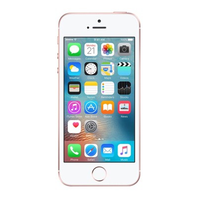 Apple Iphone Se 16gb Rose Gold O2 Very Good Musicmagpie Store